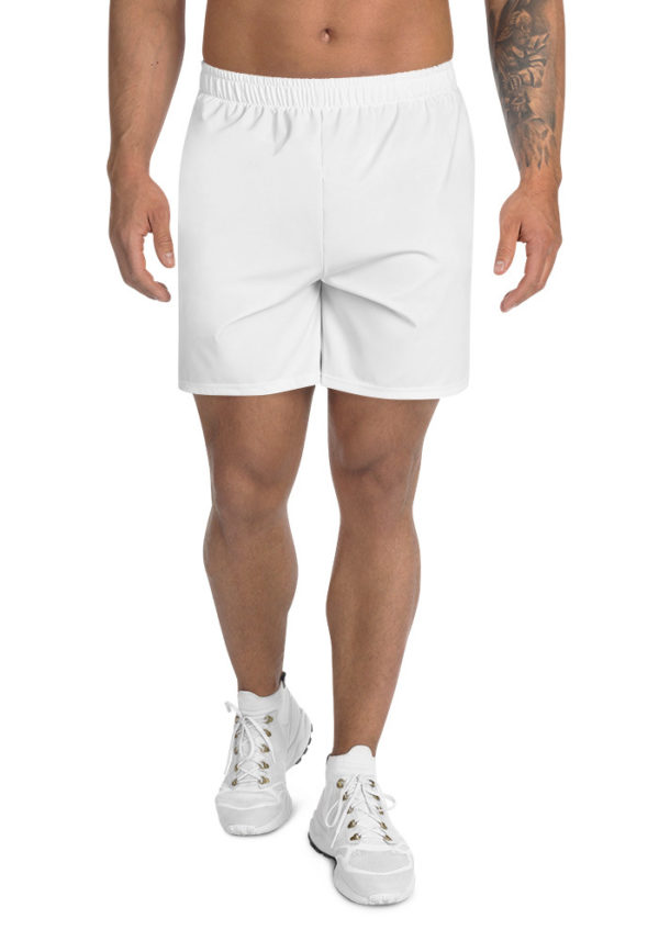 All-Over Print Men's Athletic Long Shorts