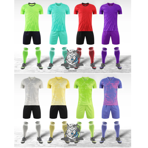 Budget Short Sleeve Football/Soccer Kit Version 2