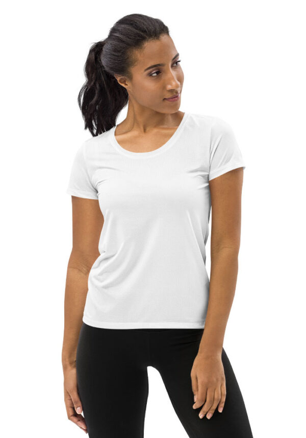 All-Over Print Women's Athletic T-Shirt