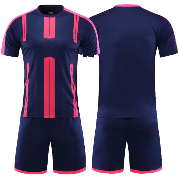 Hot Men Soccer jersey set uniforms Women Jersey stripe Set Kids jerseys dress Football Shirts Sports Uniform Training Suit