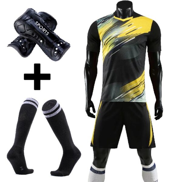 Soccer Jersey Set with socks Shin guards custom Adult Kids