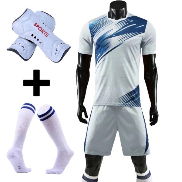 Soccer Jersey Set with socks Shin guards custom Adult Kids